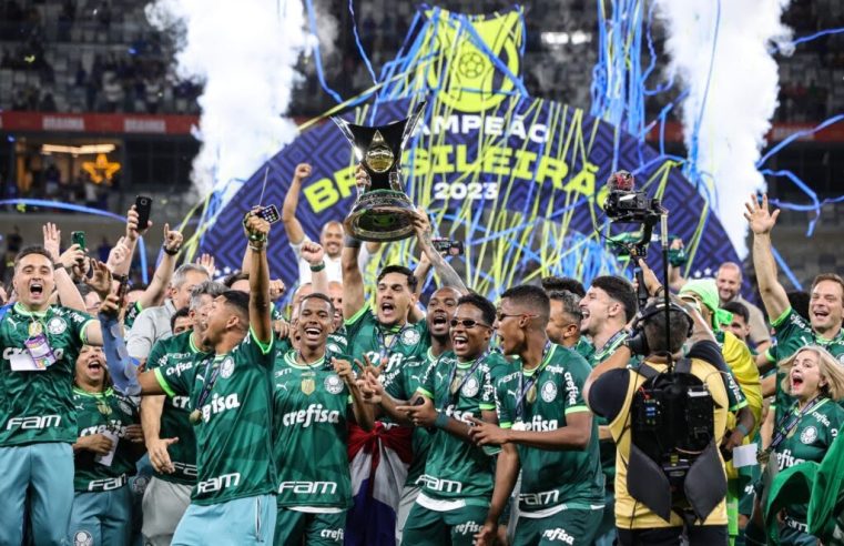 Dodecacampeão’: Palmeiras se isola como maior vencedor do Brasileirão