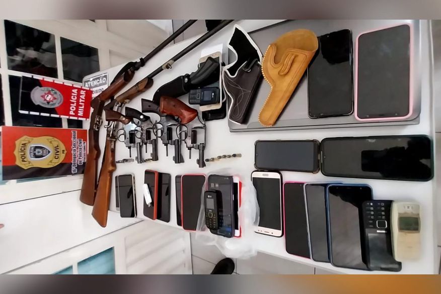 Operação para combater comércio ilegal de armas e pistolagem cumpre 20 mandados na Paraíba