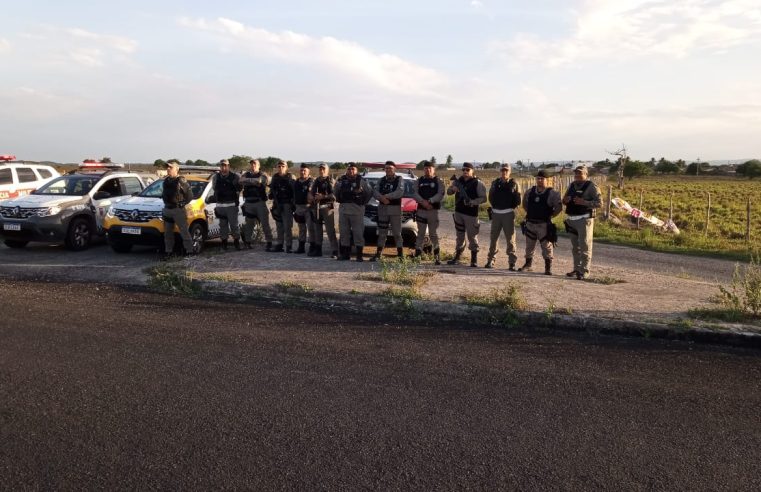 Polícia da PB desencadeia operação na divisa Logradouro com RN
