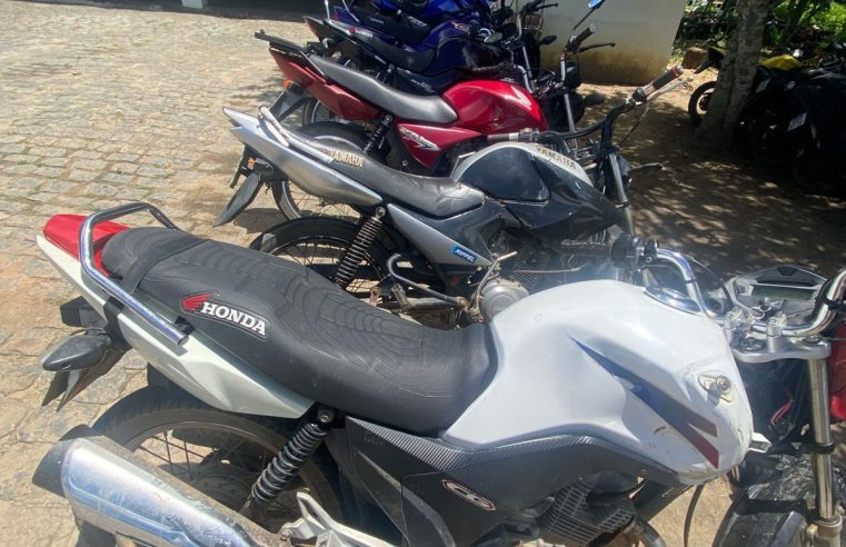 PM apreende motocicletas durante operação em Bananeiras, Solânea e Araruna