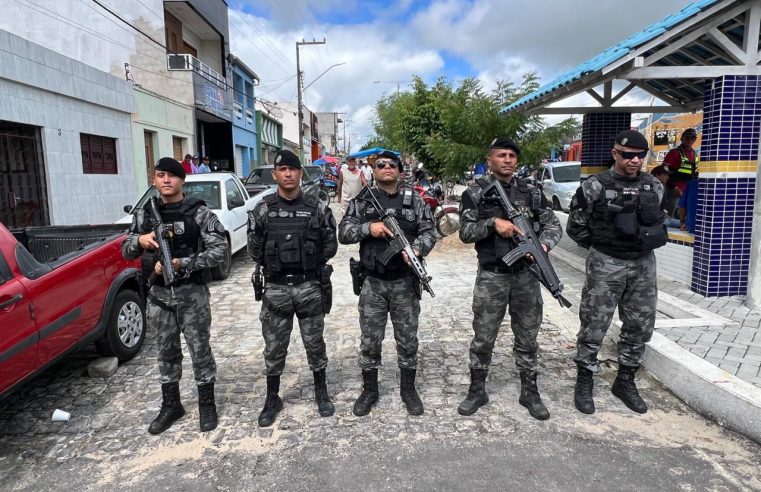 Polícia Militar realiza operação feira segura na área da 7© companhia