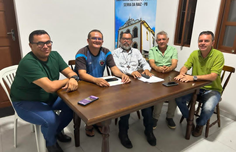 Presidente da câmara de Serra da Raíz participa de reunião com executivo e igreja sobre obras no santuário