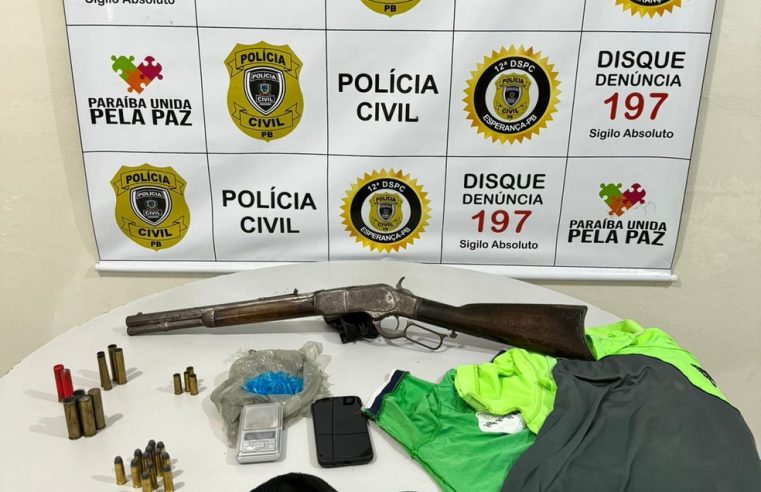 Pai, filhos e genro são presos suspeitos de praticar assaltos, na Paraíba