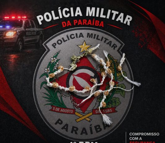 Preso em Caiçara acusado de tráfico de drogas