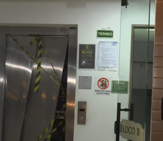 Mulher e crianças ficam feridas após queda de elevador, em João Pessoa
