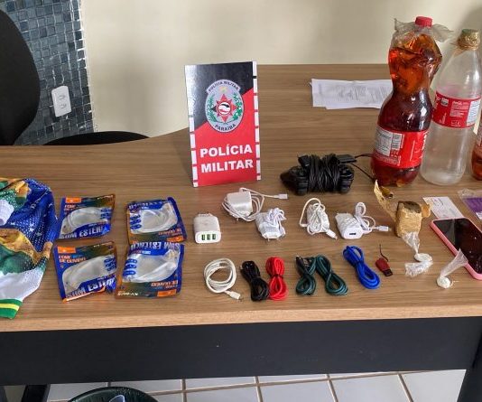 PM impede entrada de drogas em presídio na Paraíba