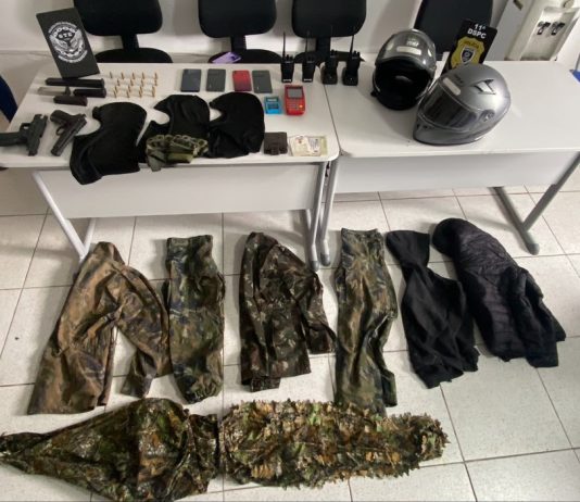 Quatro suspeitos de integrar facção criminosa do Rio de Janeiro são presos em operação na PB