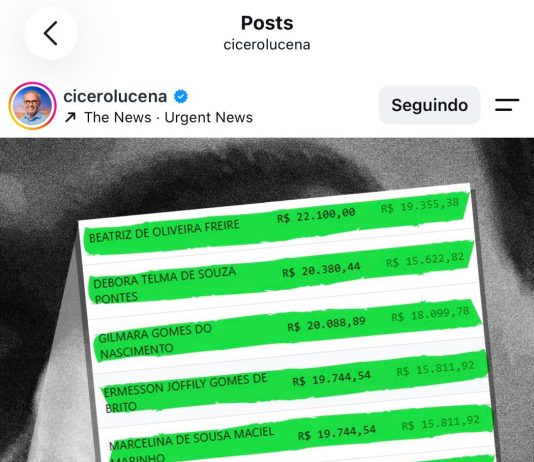 Cícero Lucena denuncia vereadora de Lagoa de Dentro por receber mais de R$ 22 mil no Governo da PB e questiona acúmulo de funções