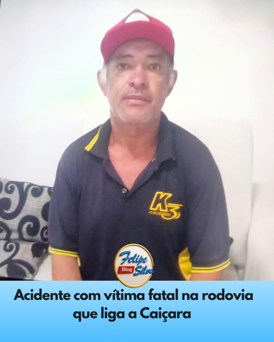 Cópia de Post de notícia urgente jornalismo vermelho e branco