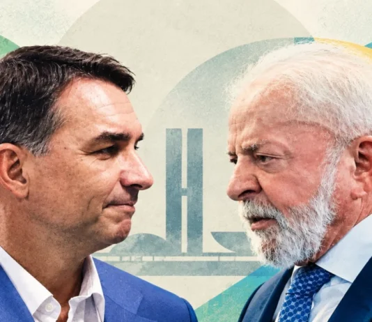 Datafolha, 1º turno – votos válidos: Lula, 45%; Flávio Bolsonaro, 42%; Caiado, 4%; Renan, 3%; Cury, 3%; Zema, 1%