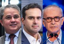 Pesquisa Quaest aponta Lucas com 49%, Efraim 16% e Cícero 15%