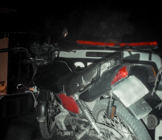 Apreensão de motocicleta por direção perigosa em Belém