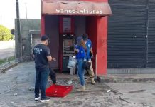 Caixa eletrônico é alvo de ação criminosa em João Pessoa